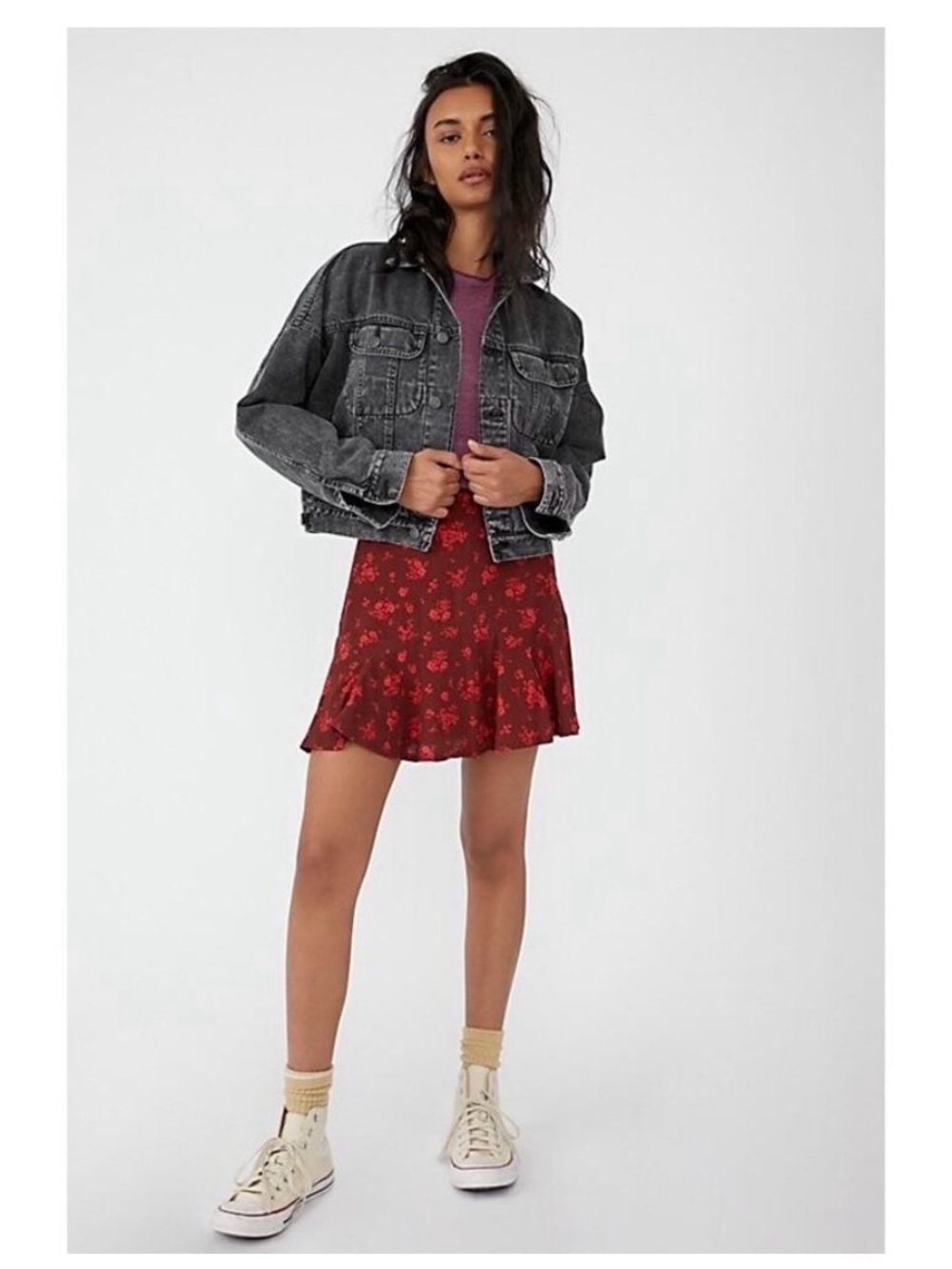 Free People Ryanne Mini Skirt Size 6 NWOT